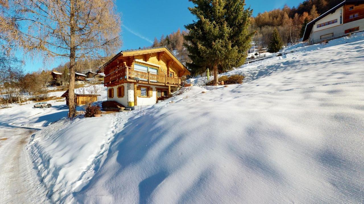 Chalet In The Heart Of The Val D'Anniviers Resort Saint-Jean Экстерьер фото